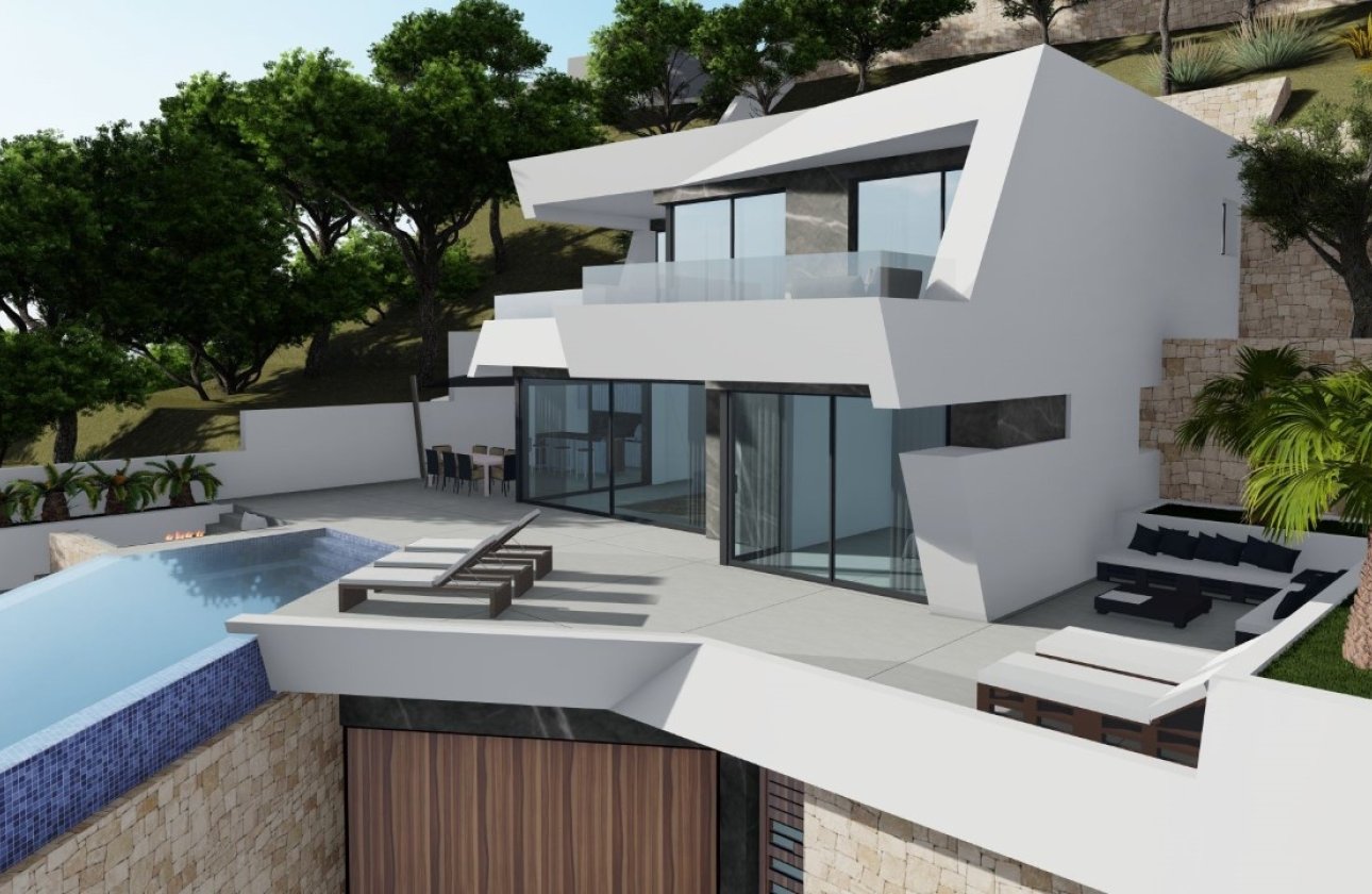 Nieuwbouw Woningen - Villa - Calpe